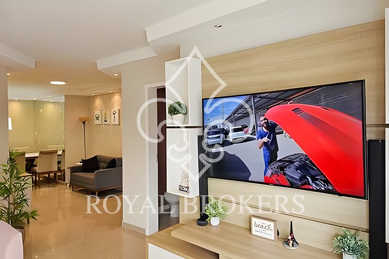 Apto prox. ao aquário Itaguá – 3 dorm. / 2 carros
