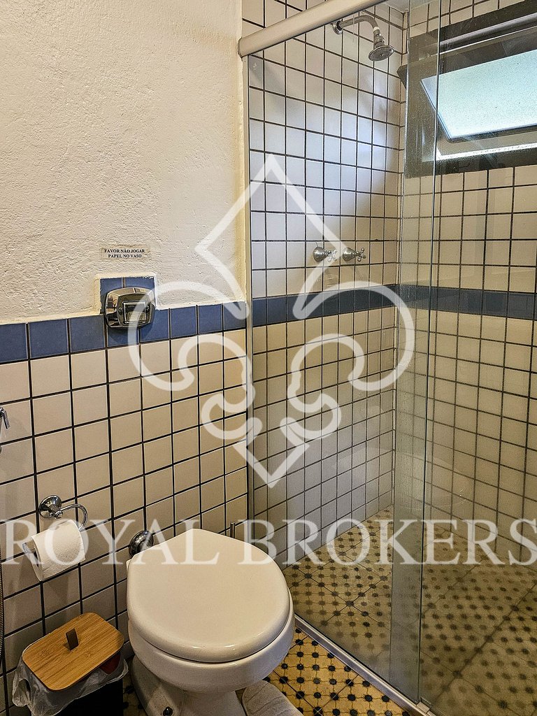 Chalé duplo com lareira, sauna e piscina